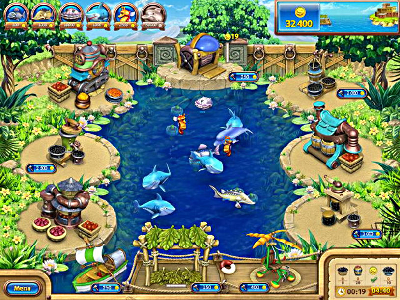 Farm Frenzy: Gone Fishing! screenshot 2