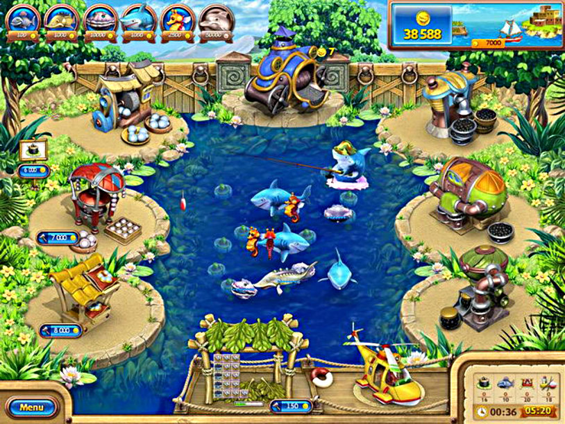 Farm Frenzy: Gone Fishing! screenshot 3
