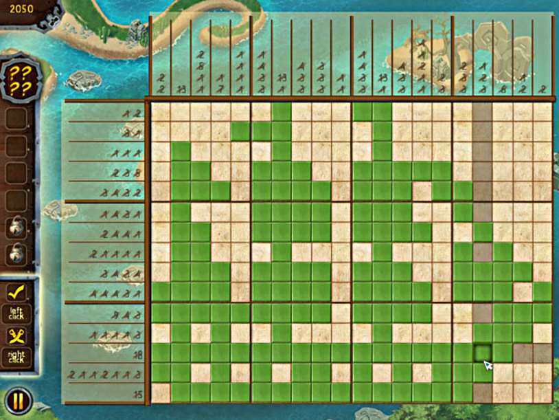 Fill & Cross Pirate Riddles 2 screenshot 1