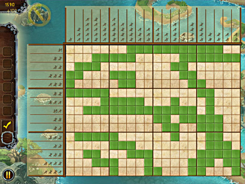 Fill & Cross Pirates Riddles 3 screenshot 2