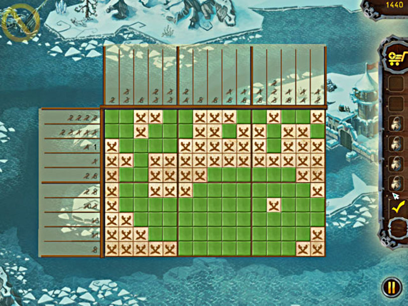 Fill and Cross: Pirates Riddles screenshot 2