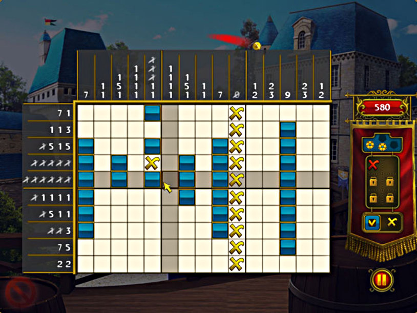 Fill and Cross Royal Riddles screenshot 1