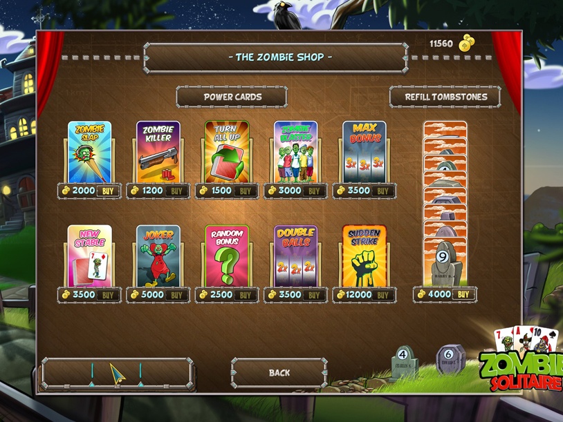 Fish vs Zombies Solitaire Double Pack screenshot 3