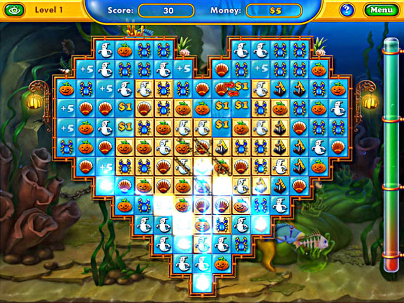 Fishdom: Spooky Splash screenshot 2