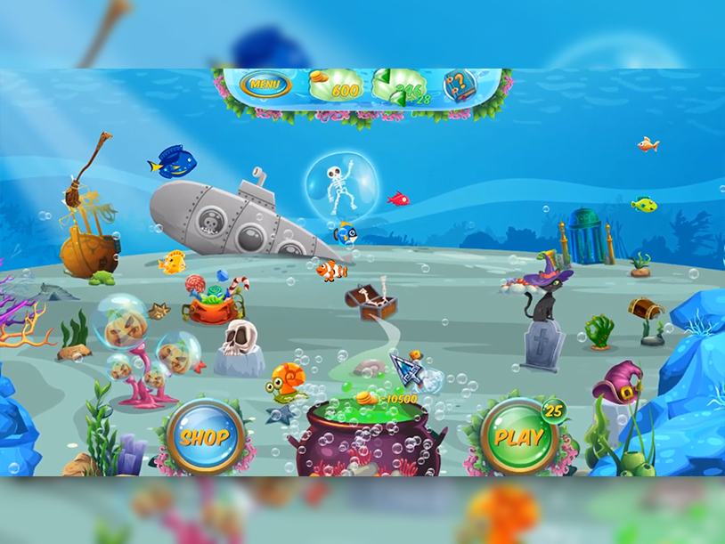 FishWitch Halloween screenshot 2