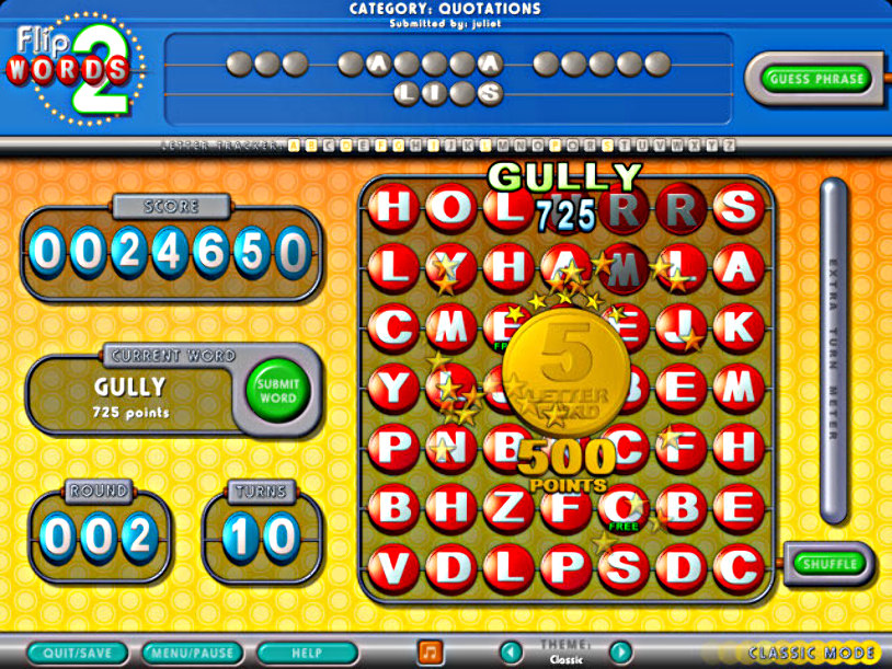 Flip Words 2 screenshot 1
