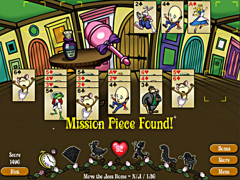 FreeCell Wonderland screenshot 2