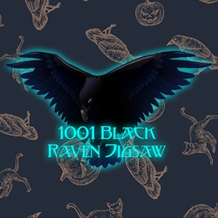 1001 Black Raven Jigsaw