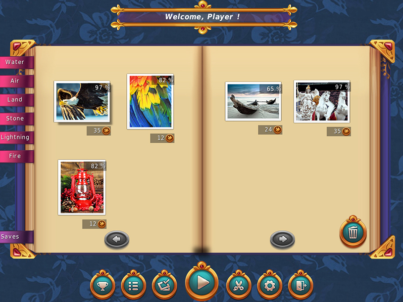 1001 Jigsaw Six Magic Elements screenshot 3