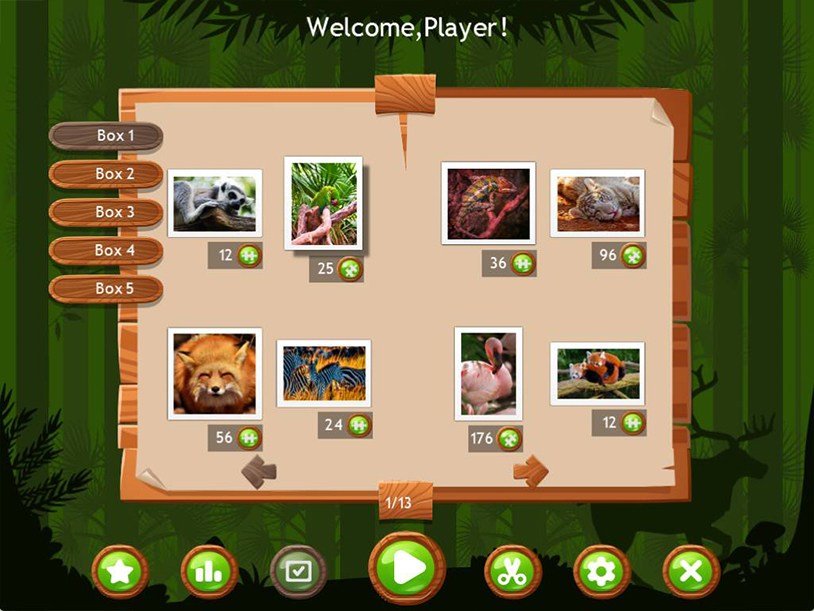 1001 Jigsaw Wild Animals screenshot 2