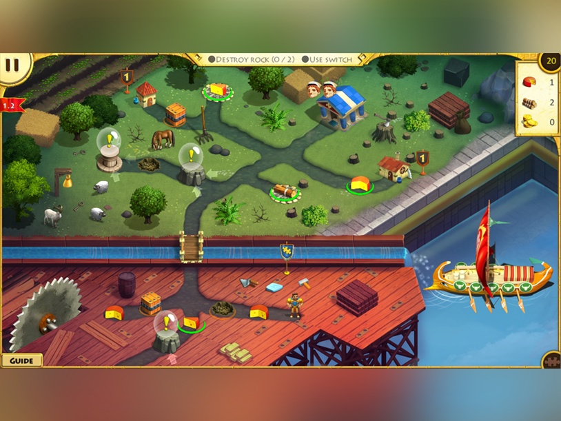 12 Labours of Hercules 13: Wonder-ful Builder CE screenshot 1