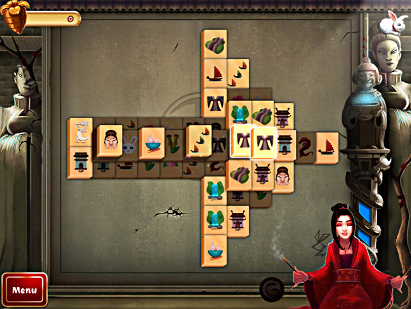 2D Mahjong Temple screenshot 1