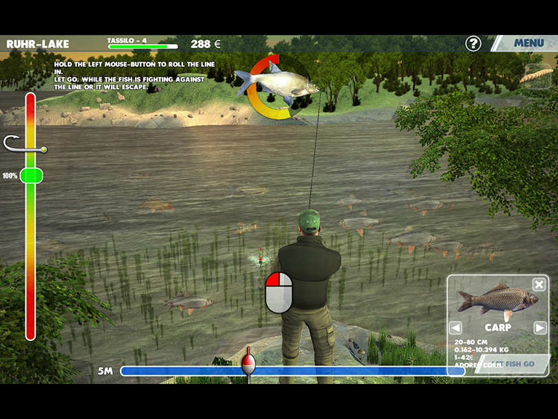 3D Fishing screenshot 1