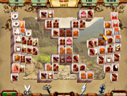 Game 3D Mahjong Deluxe screenshot 1