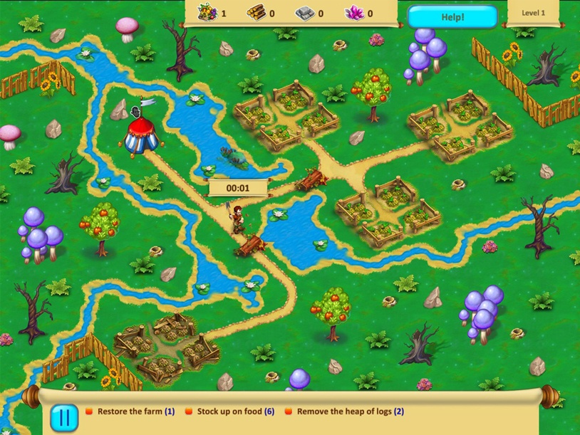 Gnomes Garden - Halloween screenshot 1