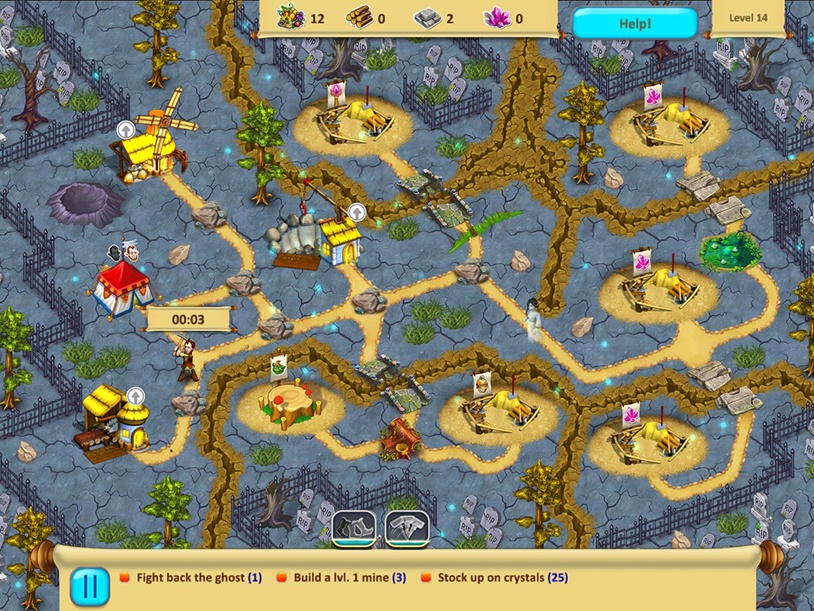 Gnomes Garden - Halloween screenshot 2