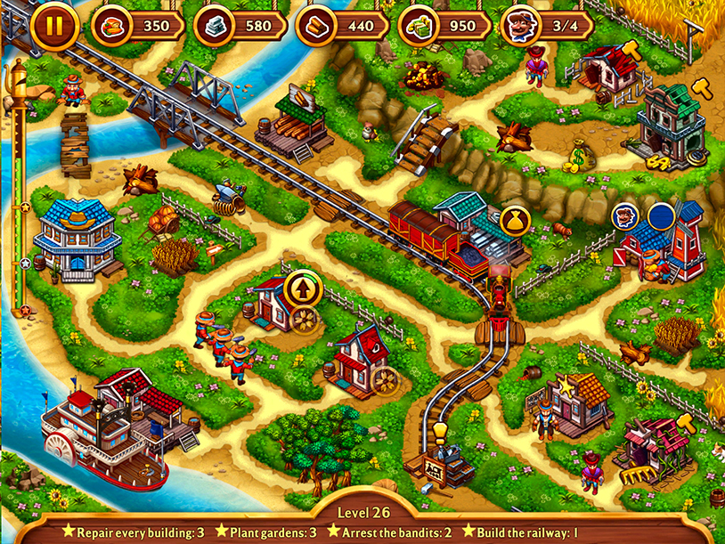 Golden Rails: Tales of the Wild West screenshot 1