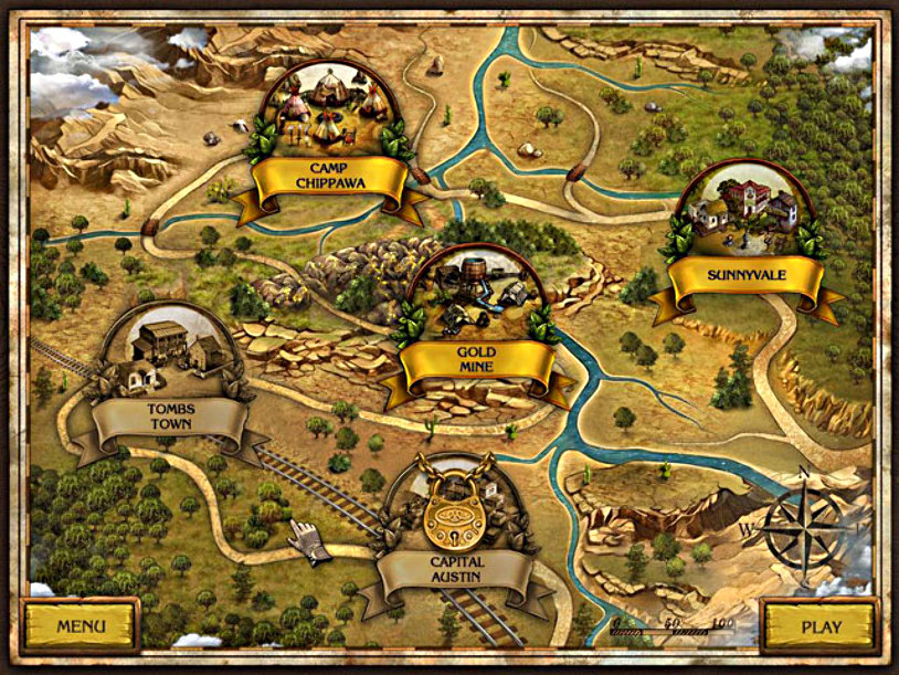 Golden Trails: The New Western Rush screenshot 1