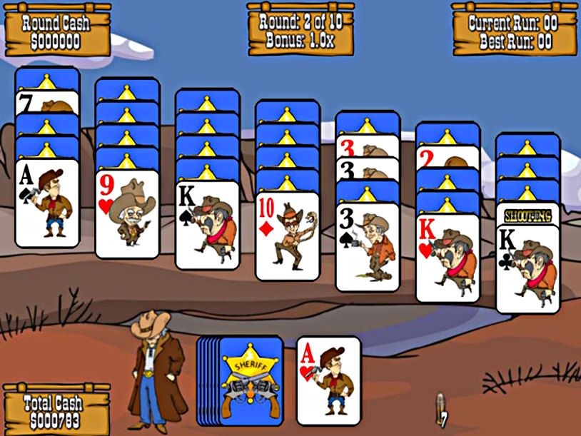 Gunslinger Solitaire screenshot 1