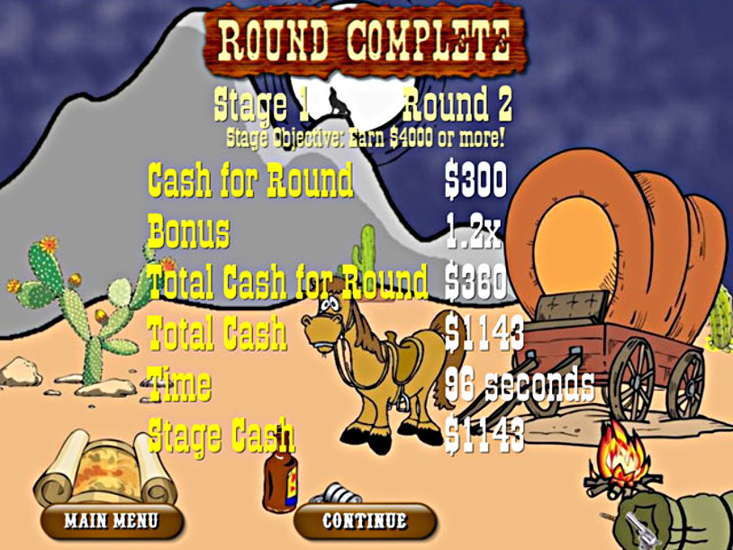 Gunslinger Solitaire screenshot 2