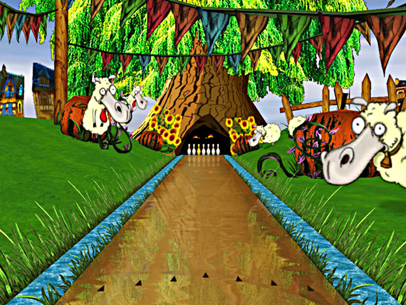 Gutterball: Golden Pin Bowling screenshot 1