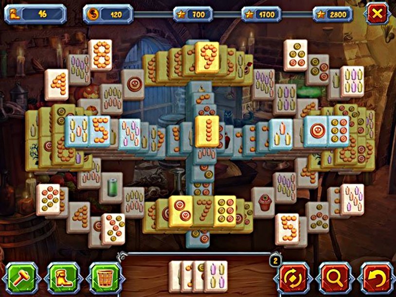 Halloween Stories: Mahjong screenshot 1