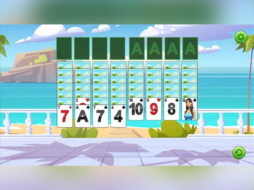 Hawaiian Solitaire screenshot 2