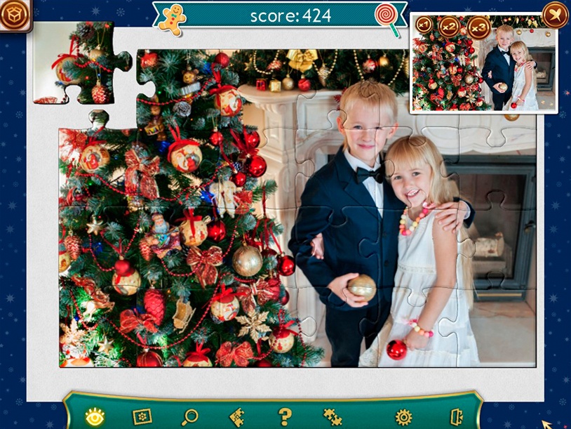 Holiday Jigsaw Christmas 4 screenshot 2