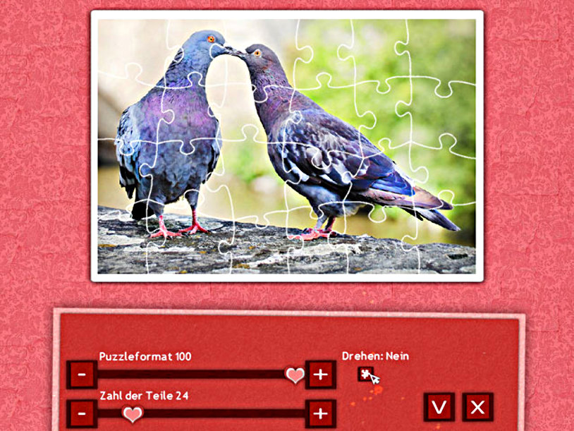 Holiday Jigsaw St. Valentine screenshot 1