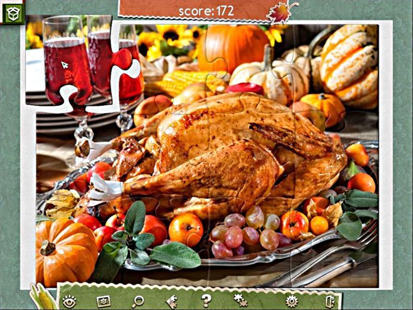 Holiday Jigsaw Thanksgiving Day 2 screenshot 1