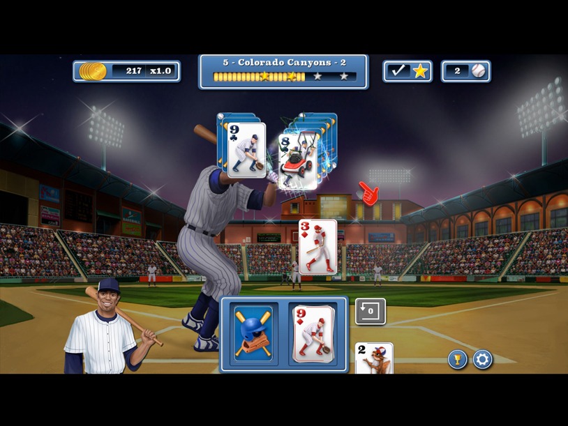 Home Run Solitaire screenshot 1
