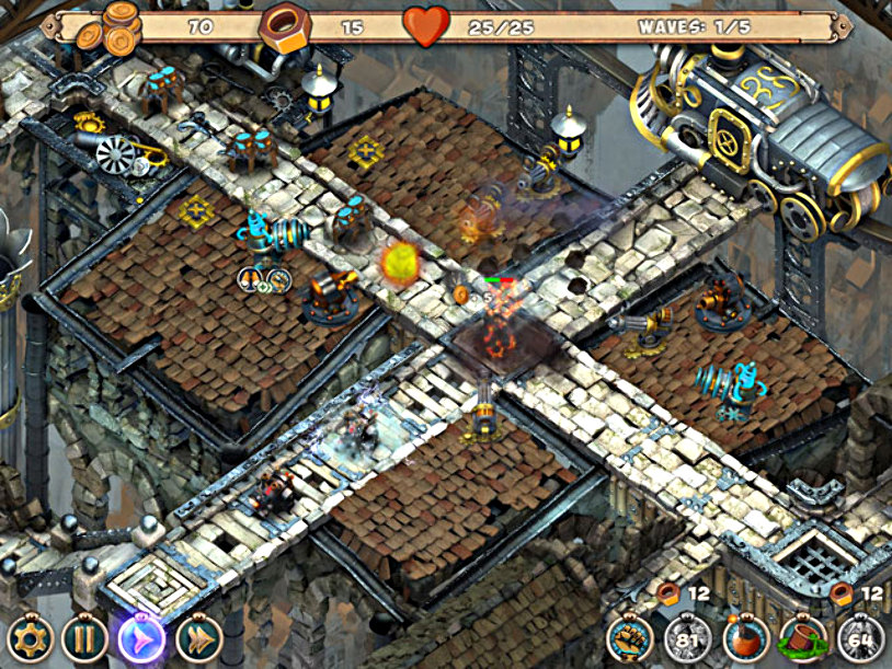 Iron Heart - Steam Tower screenshot 2