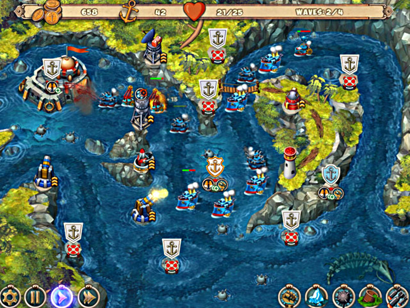 Iron Sea Defenders screenshot 1