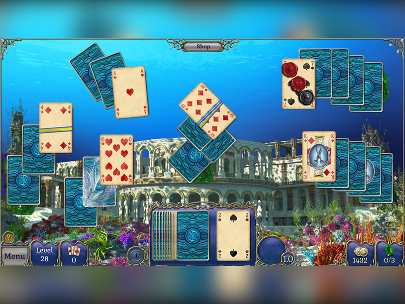 Jewel Match Atlantis Solitaire 2 Collector's Edition screenshot 3