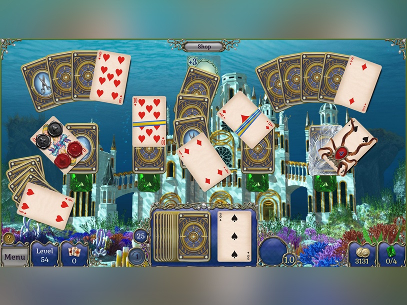 Jewel Match Atlantis Solitaire 3 CE screenshot 2