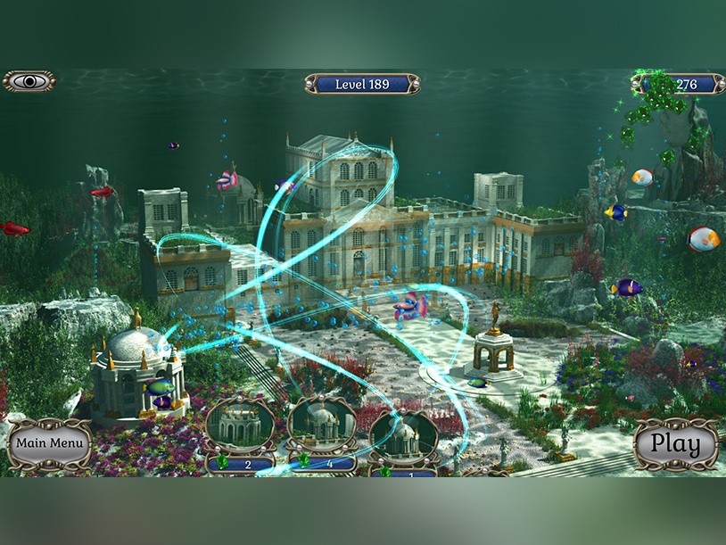 Jewel Match Atlantis Solitaire 4 Collector's Edition screenshot 1