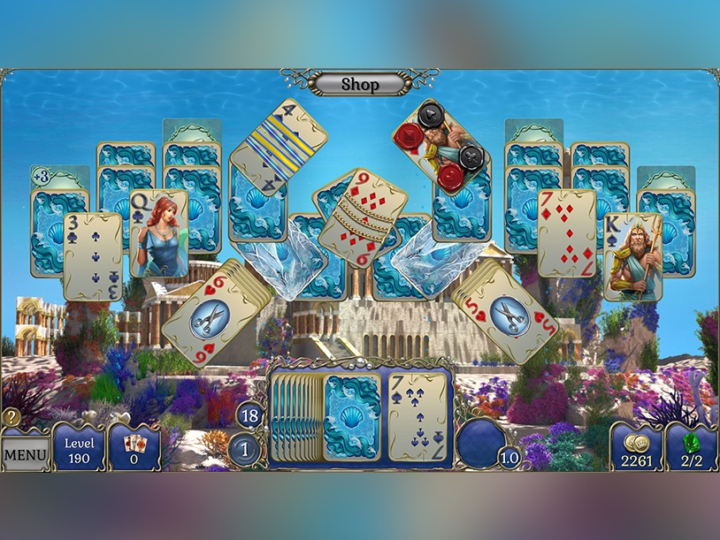 Jewel Match Atlantis Solitaire 4 Collector's Edition screenshot 3