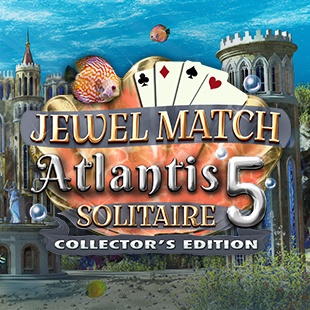 Jewel Match Atlantis Solitaire 5 Collector's Edition