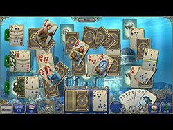 Jewel Match Atlantis Solitaire screenshot 1