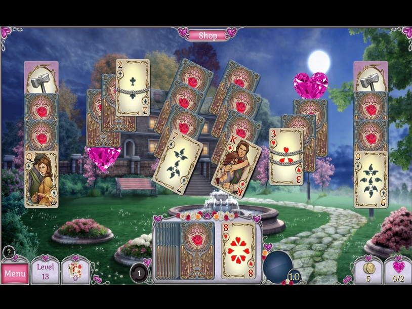 Jewel Match Solitaire L'Amour screenshot 1