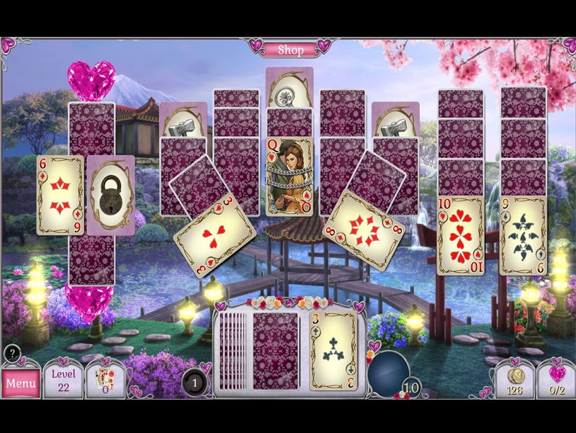 Jewel Match Solitaire L'Amour screenshot 2