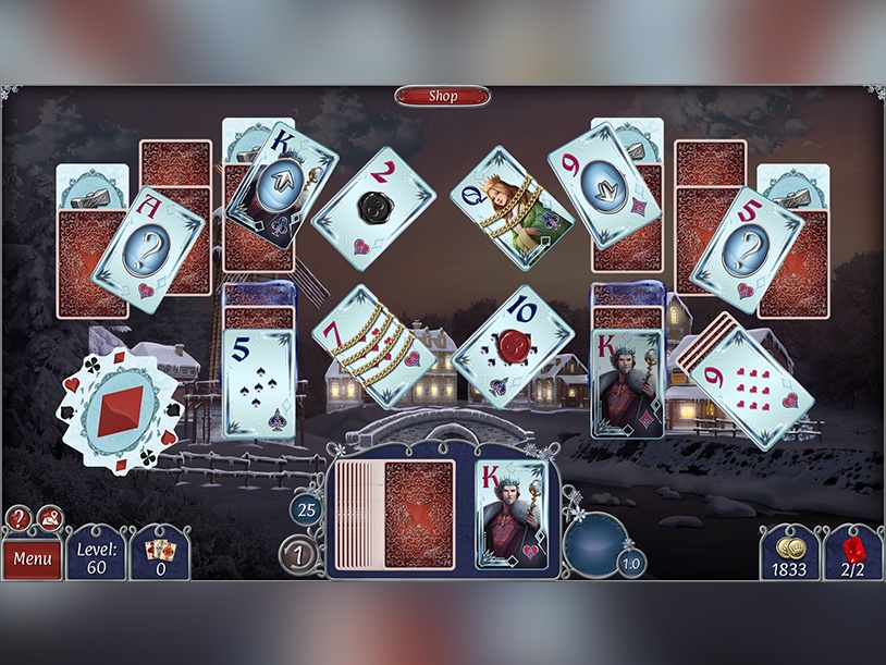 Jewel Match Solitaire Winterscapes 3 screenshot 3