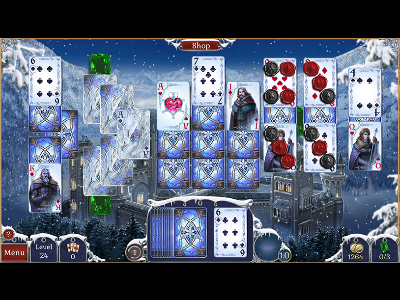 Jewel Match Solitaire Winterscapes screenshot 3