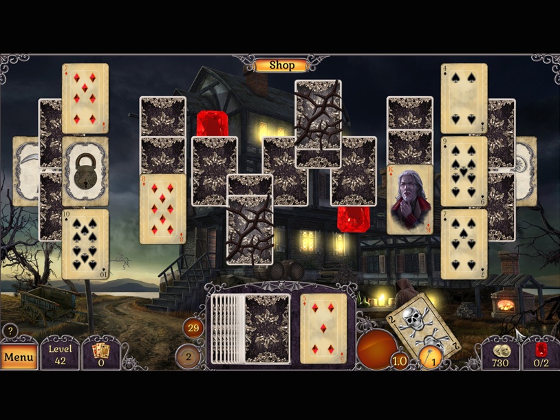 Jewel Match Twilight Solitaire screenshot 2