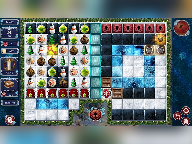 Jewel Match Winter Wonderland 3 screenshot 2