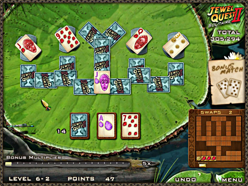 Jewel Quest Solitaire II screenshot 1