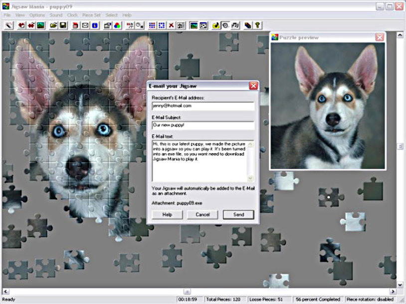 Jigsaw Mania screenshot 2