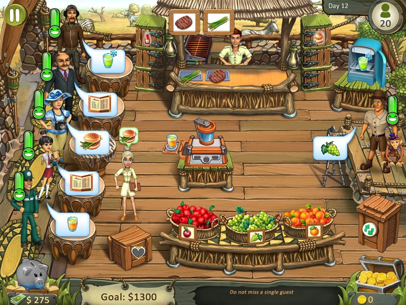 Katy & Bob - Safari Cafe Collector's Edition screenshot 1
