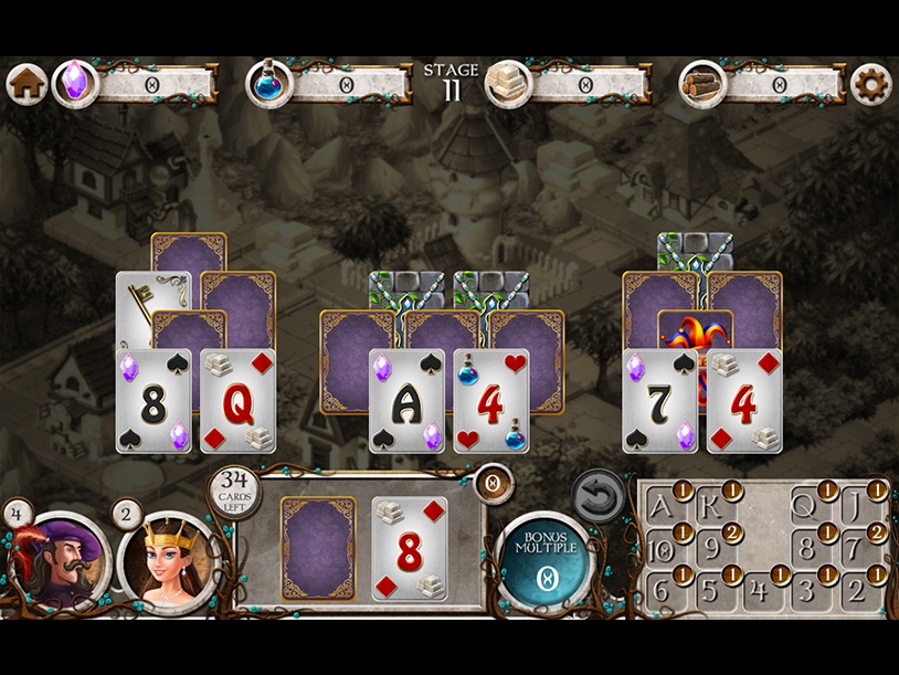 Kingdom Builders - Solitaire screenshot 1