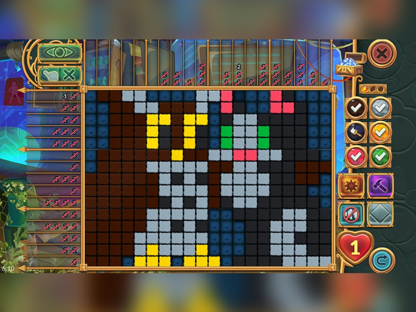 Legendary Mosaics 3: Eagle Owl Saves the World screenshot 2